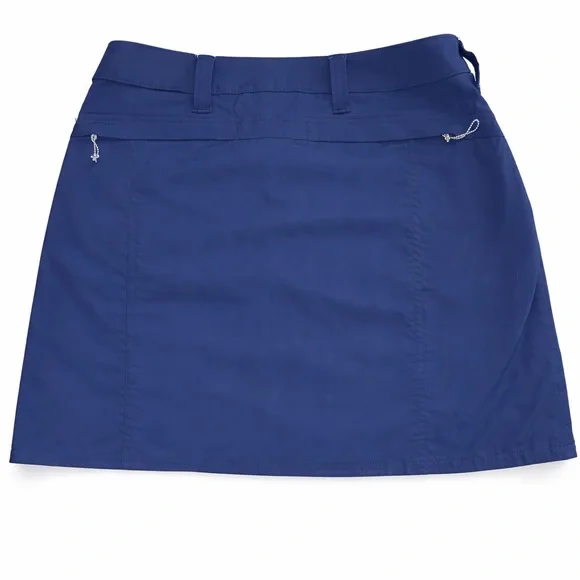 World Wide Sportsman-Bass Pro Shops Navy Nylon hiking skort SZ 2 tennis outdoor - Picture 4 of 11